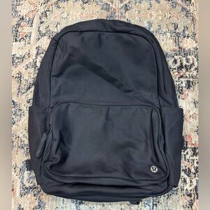 Lululemon Everywhere Backpack 22L  & Laptop Storage bag; Color Black.